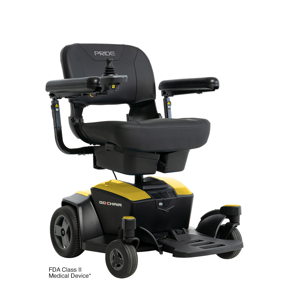 Go Chair&reg; electric wheelchair Pride Jazzy power chair