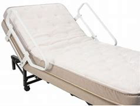 supernal 3 motor hi lo hospital bed with side rails twin full queen