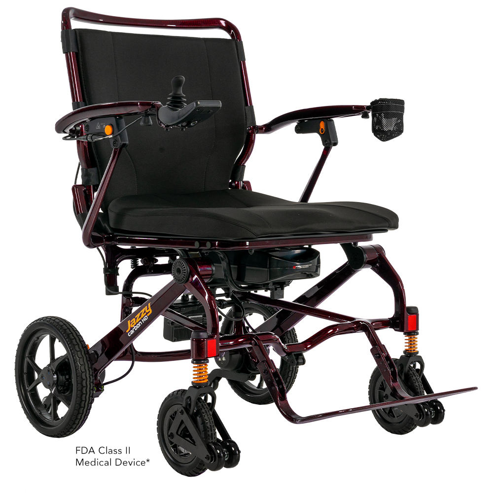 Jazzy&reg; Carbon HD electric wheelchair Pride Jazzy power chair