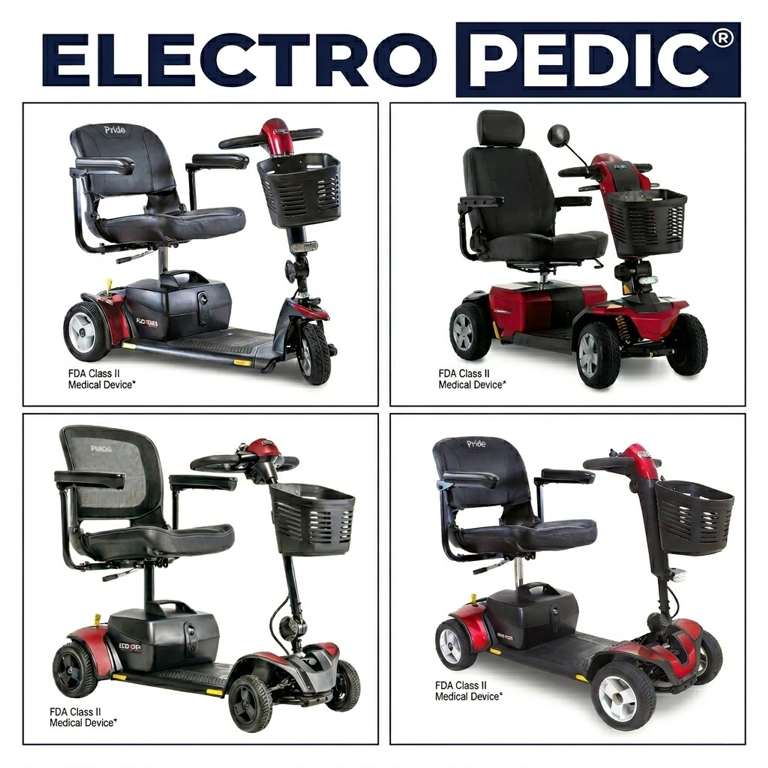 Phoenix mobility elite traveller sport victory electric 3 and 4 wheel scooter